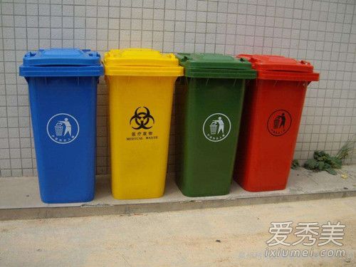 红色垃圾桶应投放什么垃圾 垃圾桶颜色各代表什么垃圾